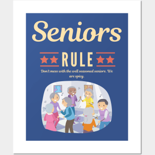 Seniors Rule Posters and Art